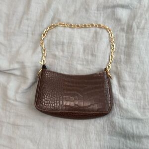 Brown Shoulder Bag